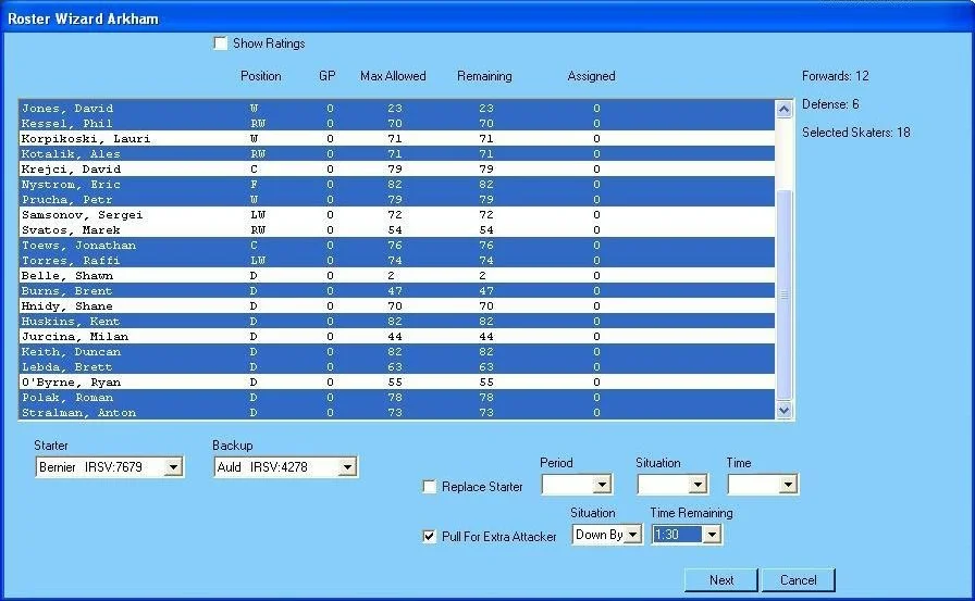 FaceOff Hockey 2010 - кадр 2
