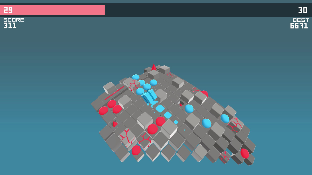Splashy Cube — скриншот 1