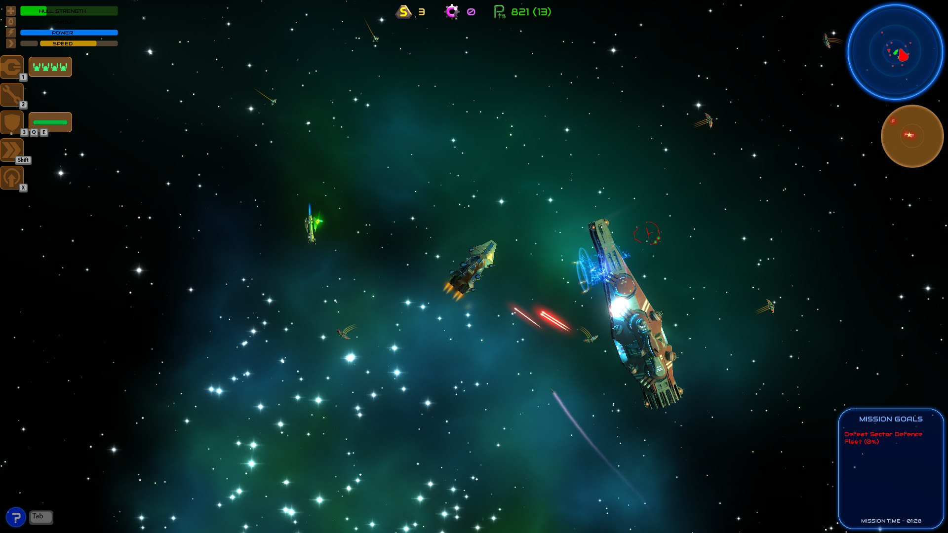 Space Battlecruiser — скриншот 5