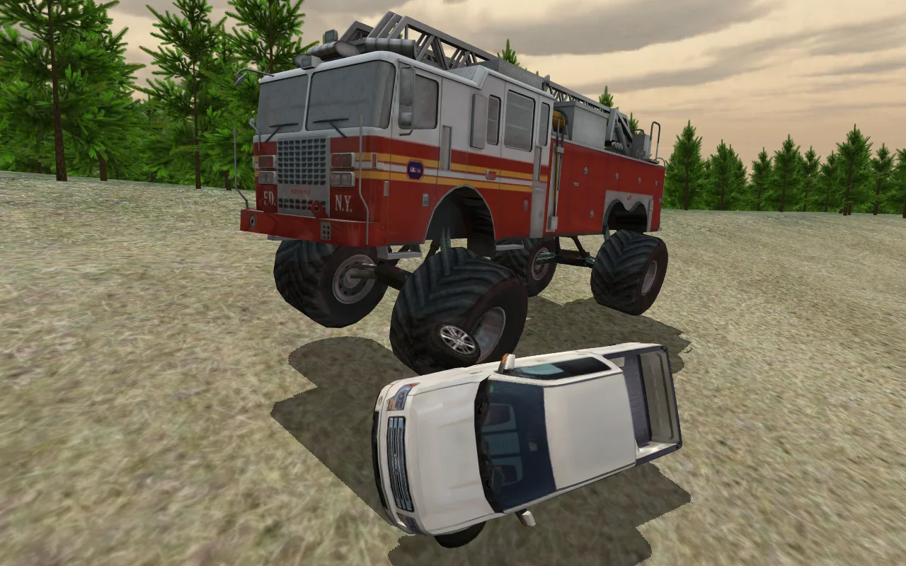 Offroad truck driving simulator - кадр 4