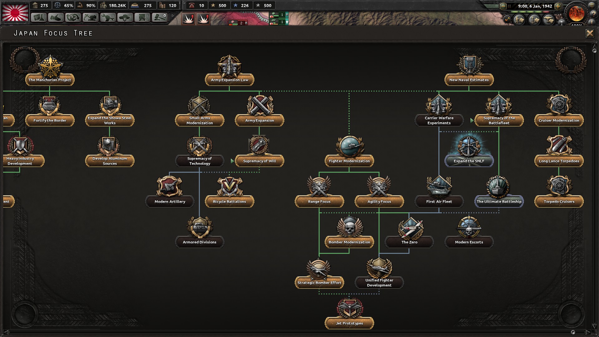 Hearts of Iron IV: Waking the Tiger — скриншот 7
