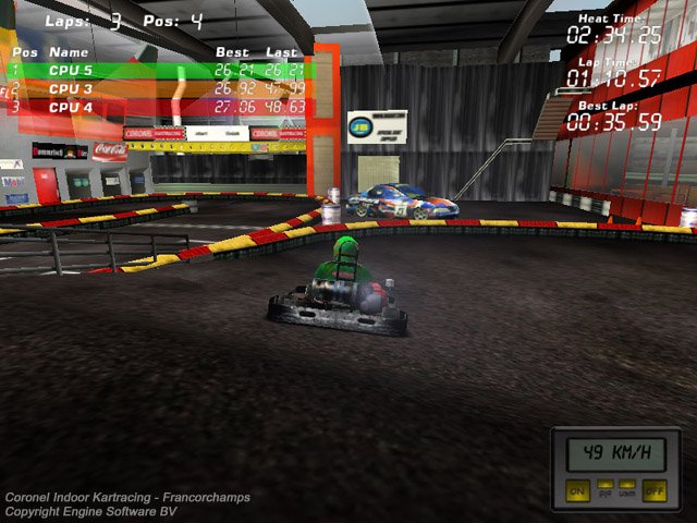 Coronel Indoor Kartracing — скриншот 3