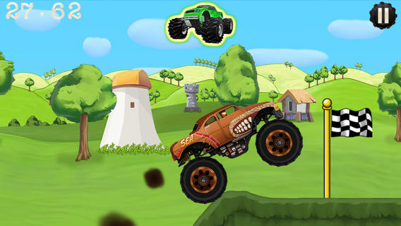 Monster Trucks Go — скриншот 1