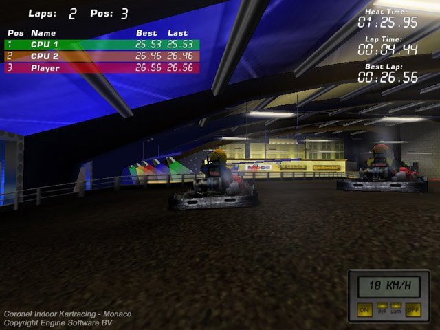 Coronel Indoor Kartracing — скриншот 4