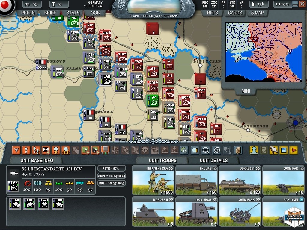 Decisive Campaigns: Case Blue — скриншот 6