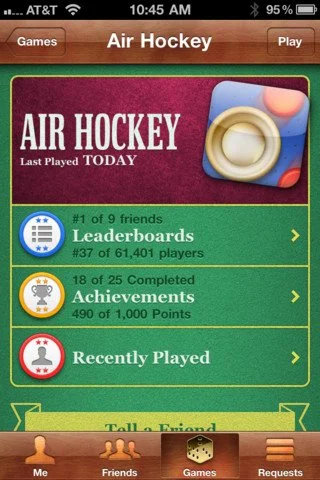 Air Hockey - кадр 1