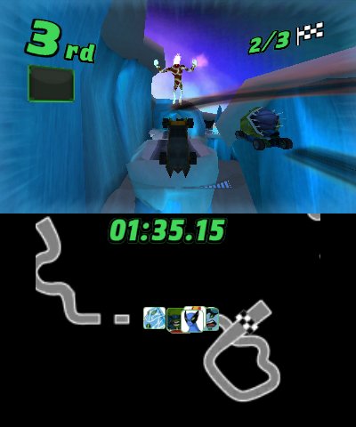 Ben 10: Galactic Racing — скриншот 5