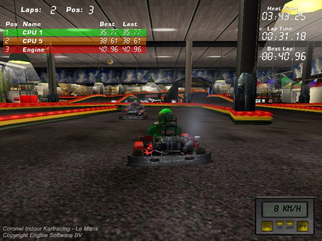 Coronel Indoor Kartracing — скриншот 8