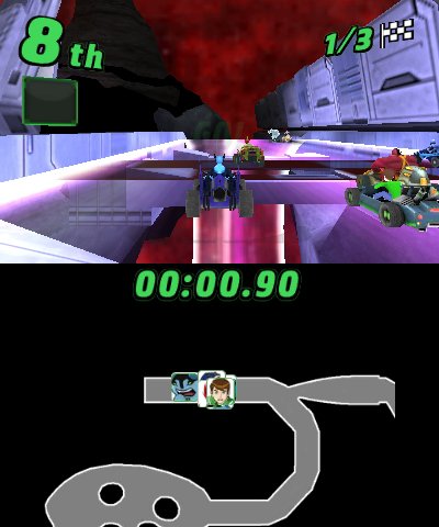 Ben 10: Galactic Racing — скриншот 8