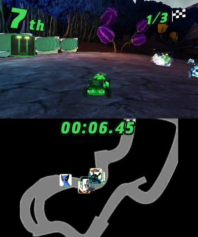 Ben 10: Galactic Racing — скриншот 3