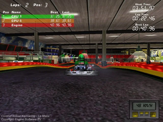 Coronel Indoor Kartracing - кадр 9