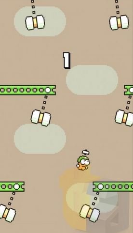 Swing Copters — скриншот 2