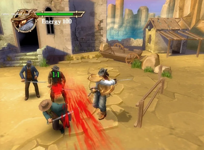 Swashbucklers: Blue vs. Grey - кадр 16