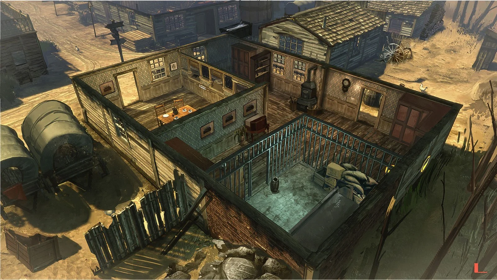 Hard West - кадр 11