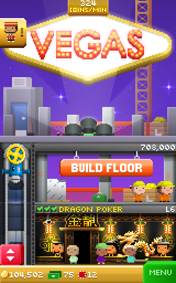 Tiny Tower Vegas — скриншот 5