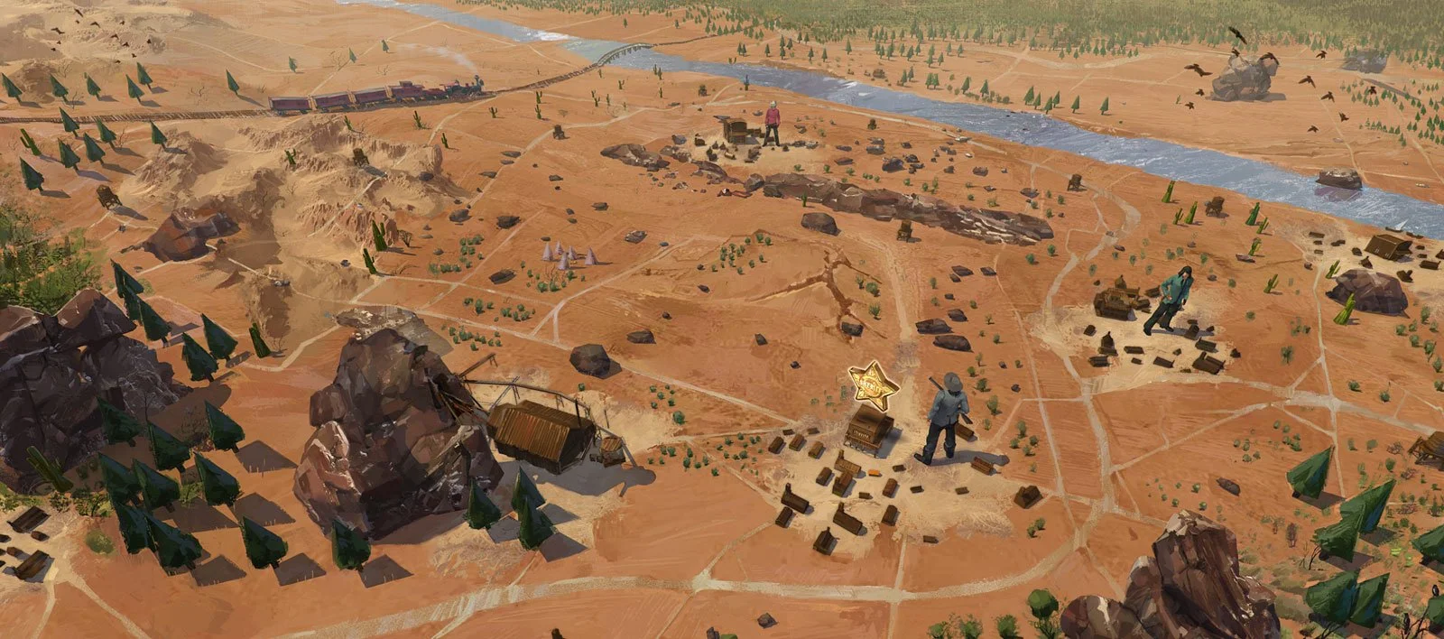 Hard West - кадр 9