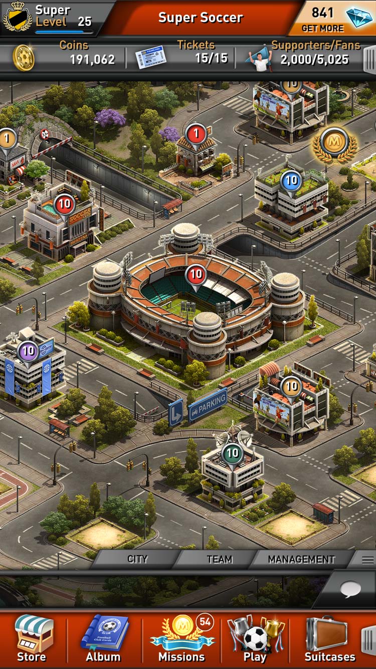 Super Soccer Club — скриншот 2