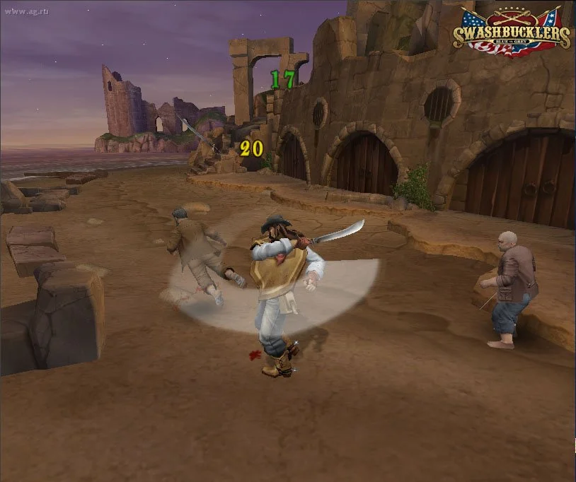 Swashbucklers: Blue vs. Grey - кадр 5