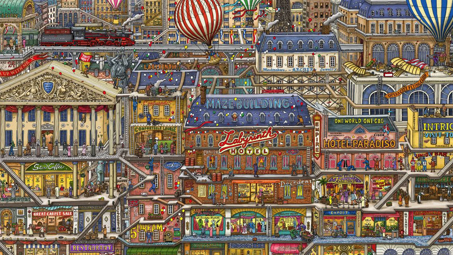 Labyrinth City: Pierre the Maze Detective - кадр 4