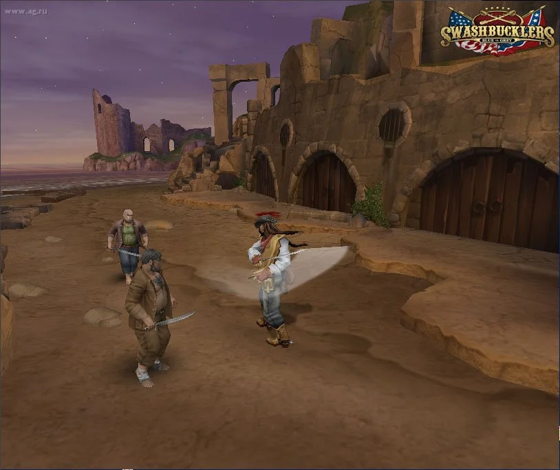 Swashbucklers: Blue vs. Grey - кадр 9