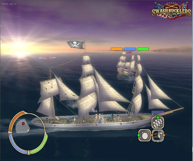 Swashbucklers: Blue vs. Grey - кадр 6