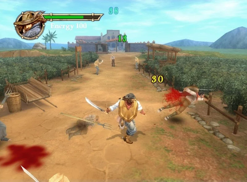 Swashbucklers: Blue vs. Grey - кадр 17