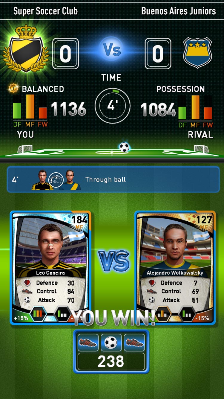 Super Soccer Club — скриншот 3