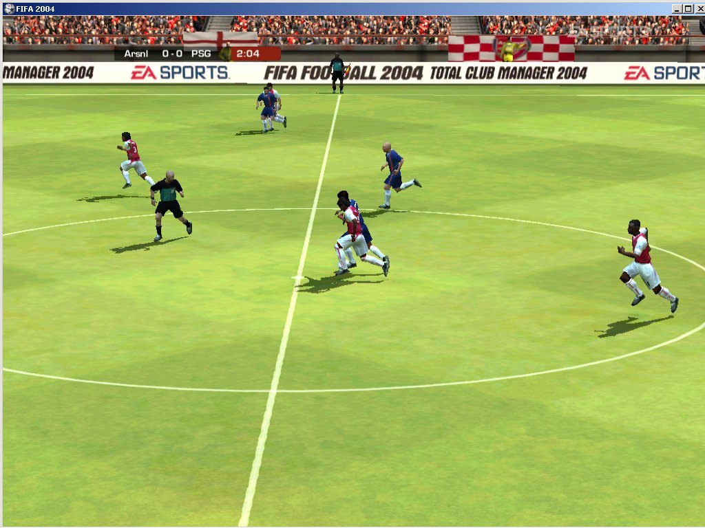 FIFA 2004 — скриншот 1