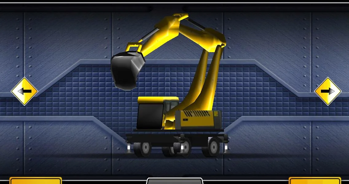 Excavator Construction Parking - кадр 4