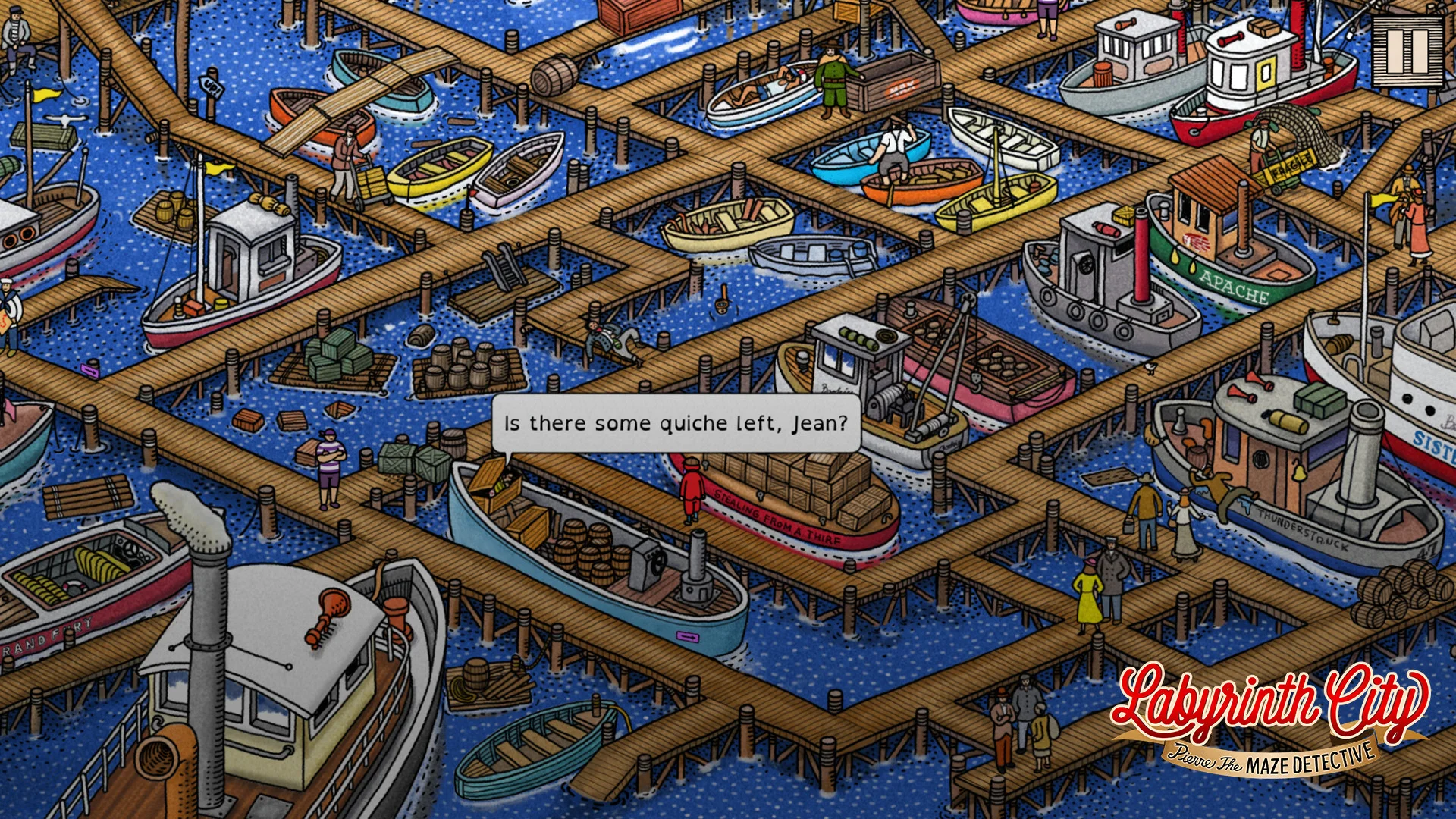 Labyrinth City: Pierre the Maze Detective - кадр 3
