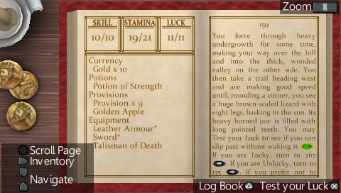 Fighting Fantasy: Talisman of Death — скриншот 7