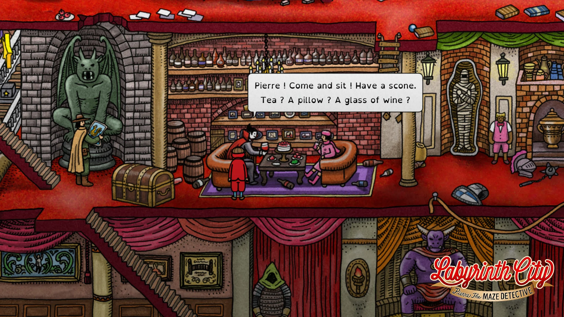Labyrinth City: Pierre the Maze Detective - кадр 6