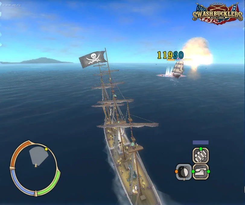 Swashbucklers: Blue vs. Grey - кадр 3