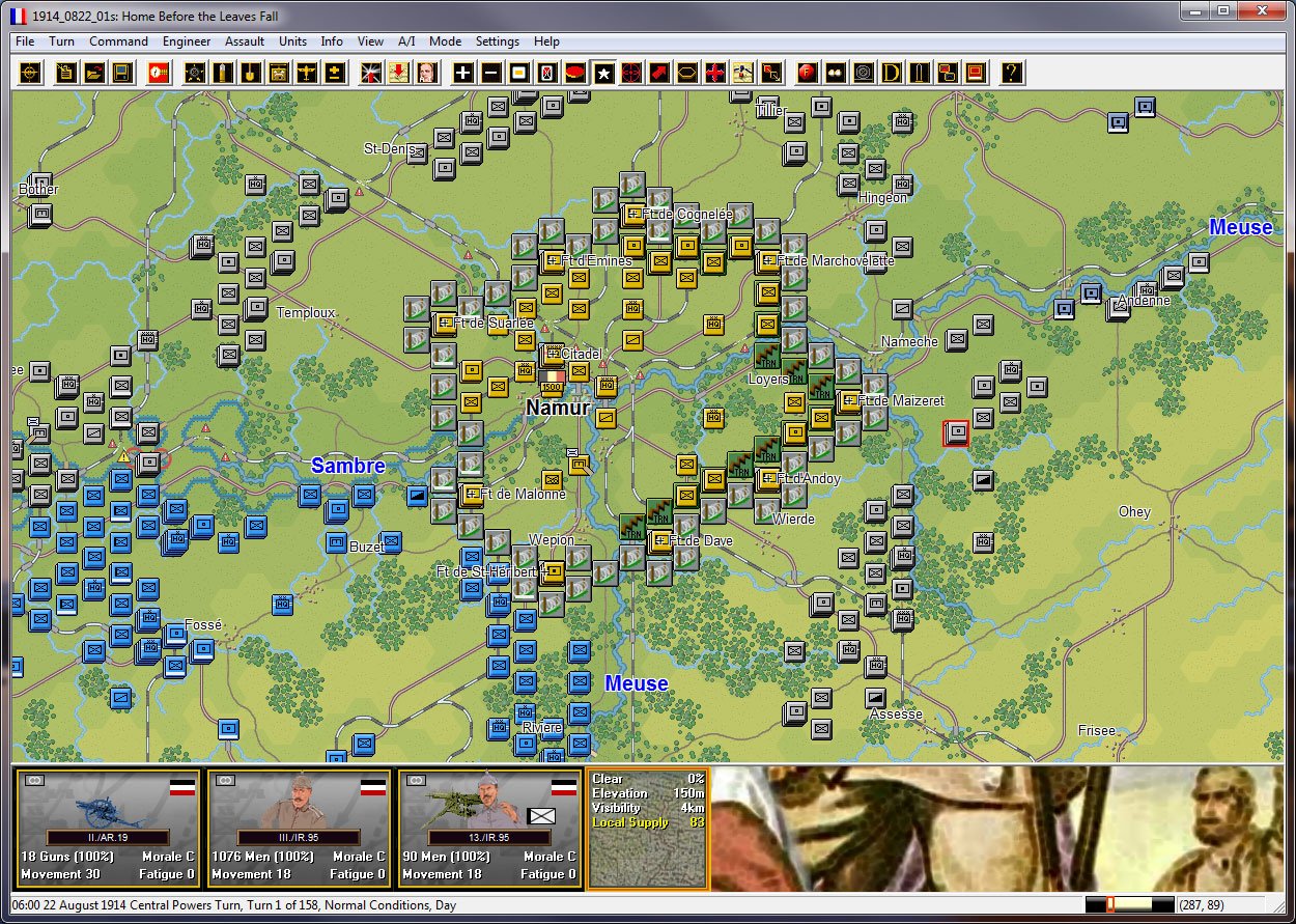 First World War Campaigns: France '14 — скриншот 2