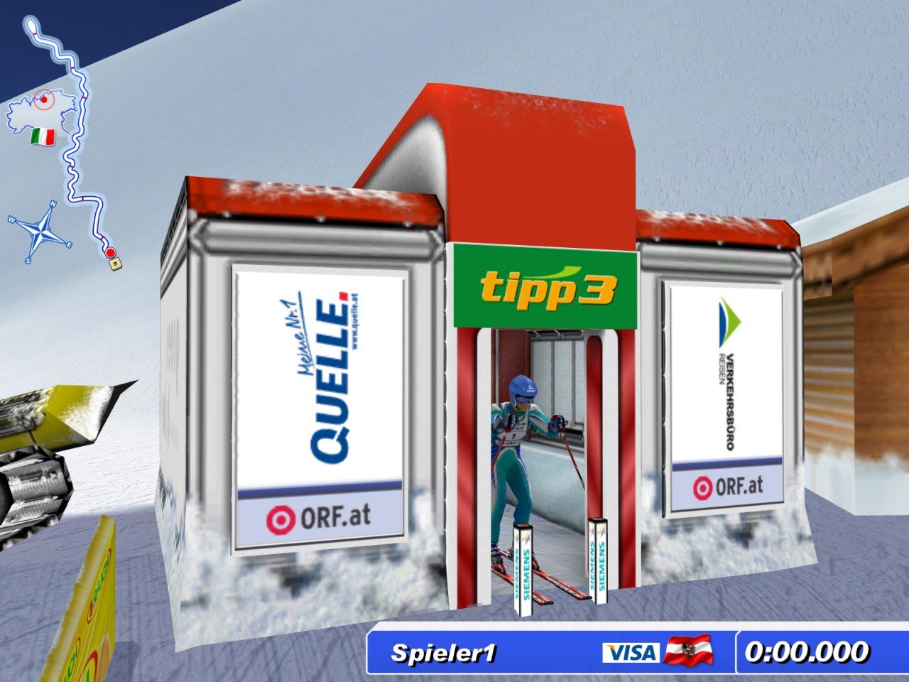 ORF-Ski Challenge '08 — скриншот 1