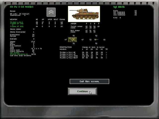 Steel Panthers: World at War (2003) - кадр 14