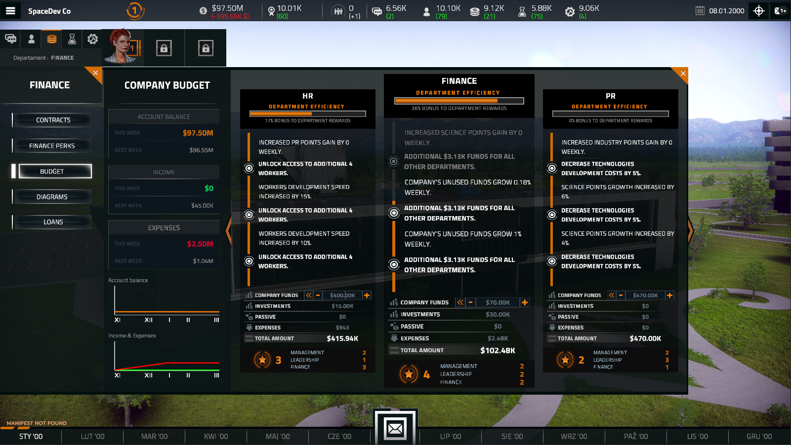 Space Company Simulator — скриншот 3