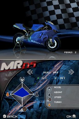 Moto Racer DS — скриншот 2