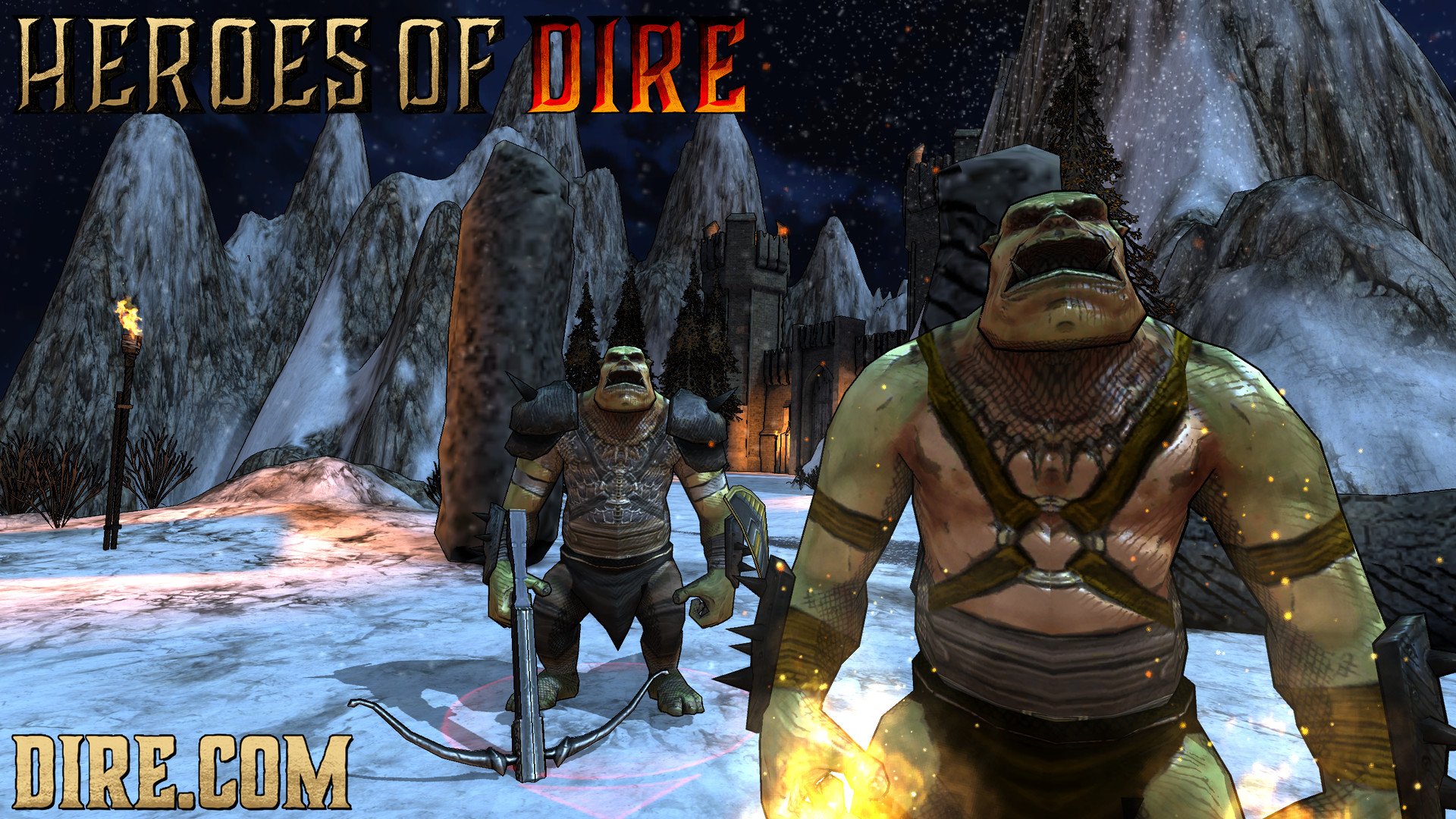 Heroes of Dire — скриншот 1
