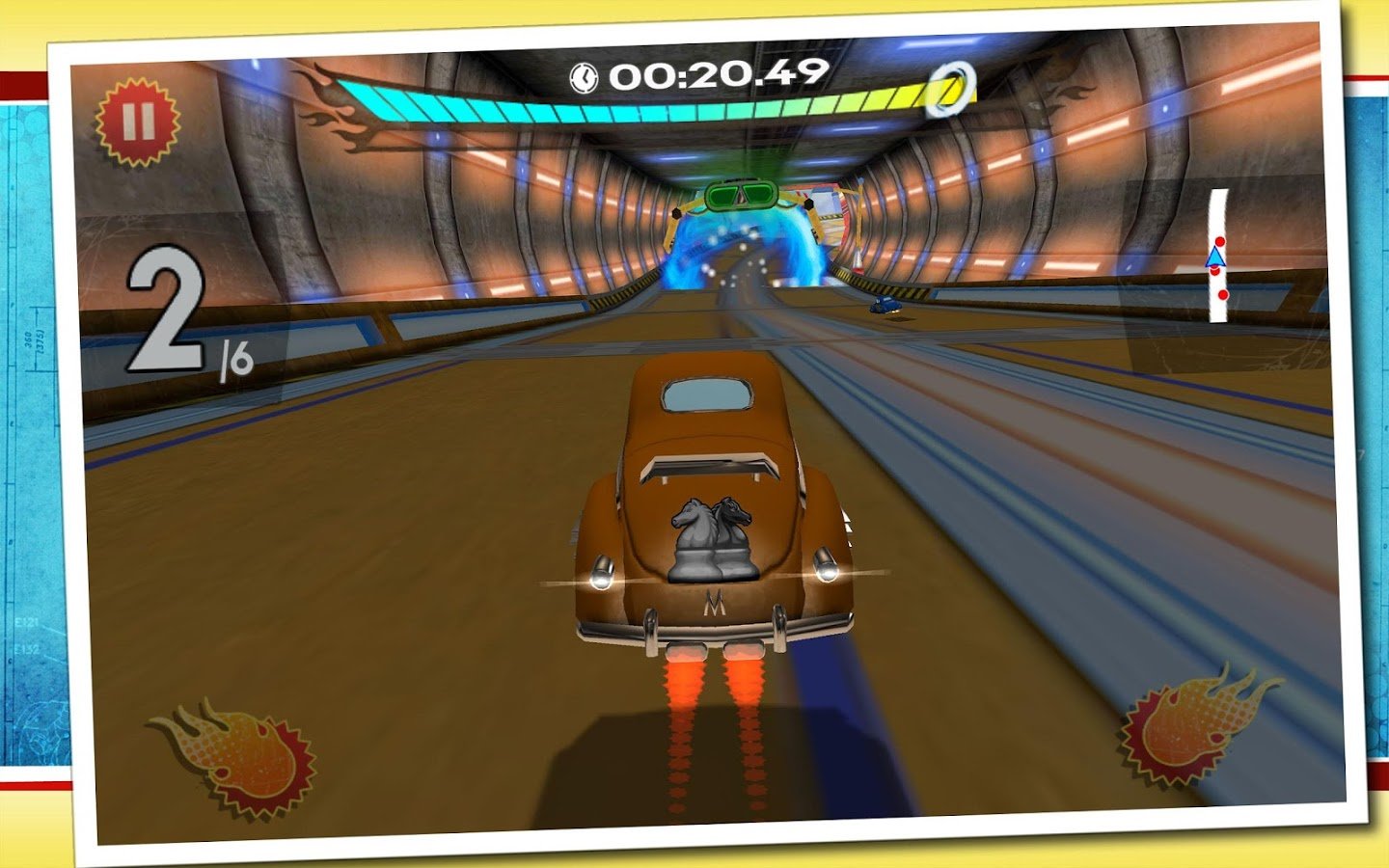 Retro Future Racing — скриншот 5