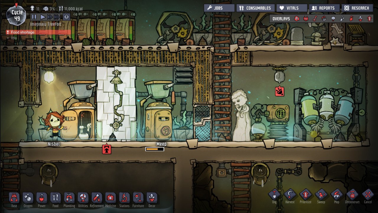 Oxygen Not Included — скриншот 6