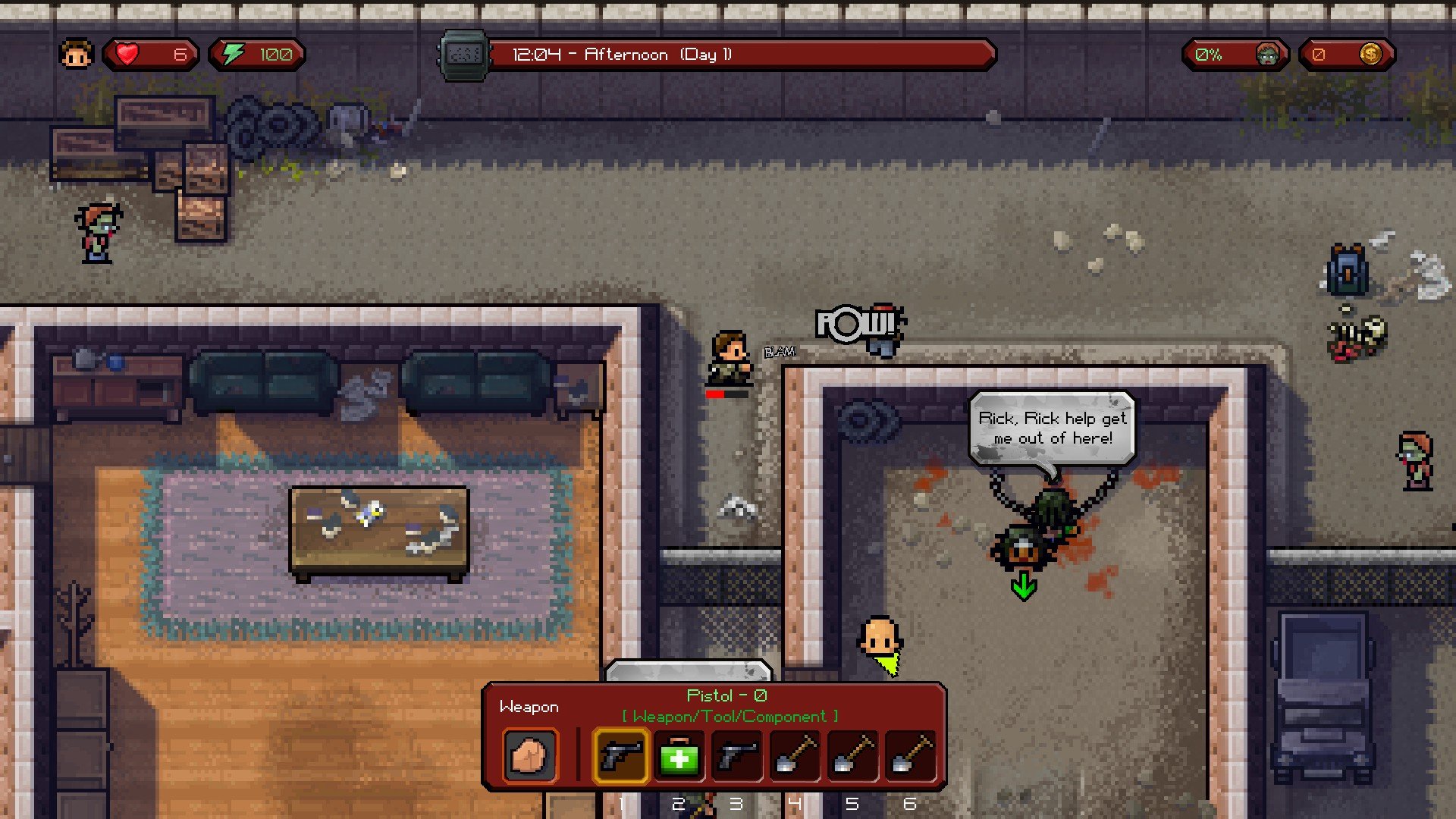 The Escapists: The Walking Dead — скриншот 5
