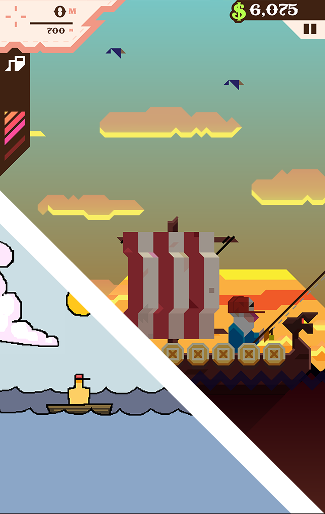 Ridiculous Fishing — скриншот 4
