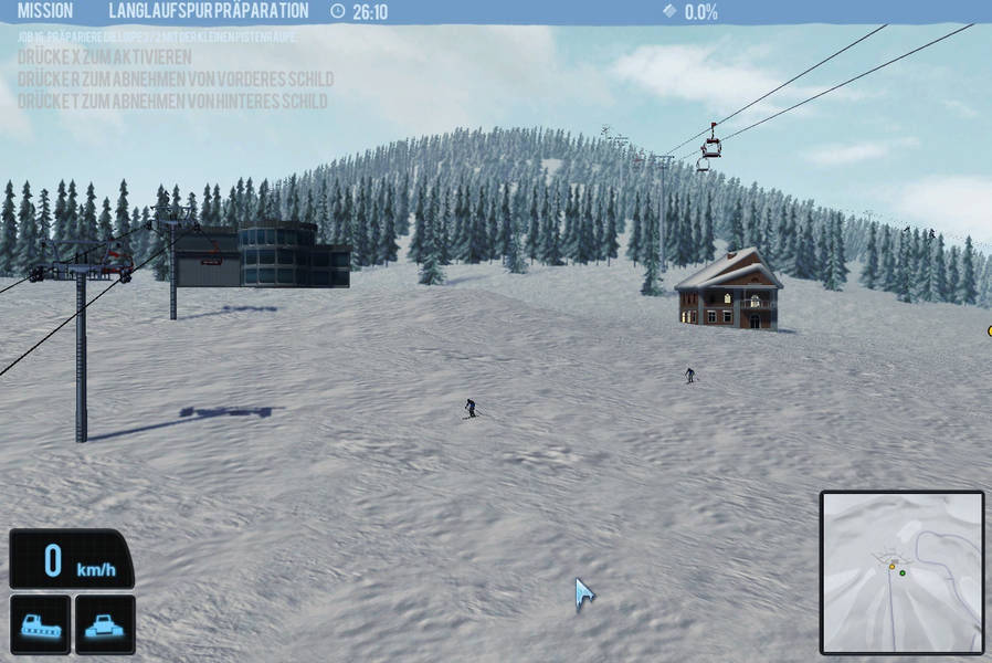Snowcat Simulator — скриншот 1