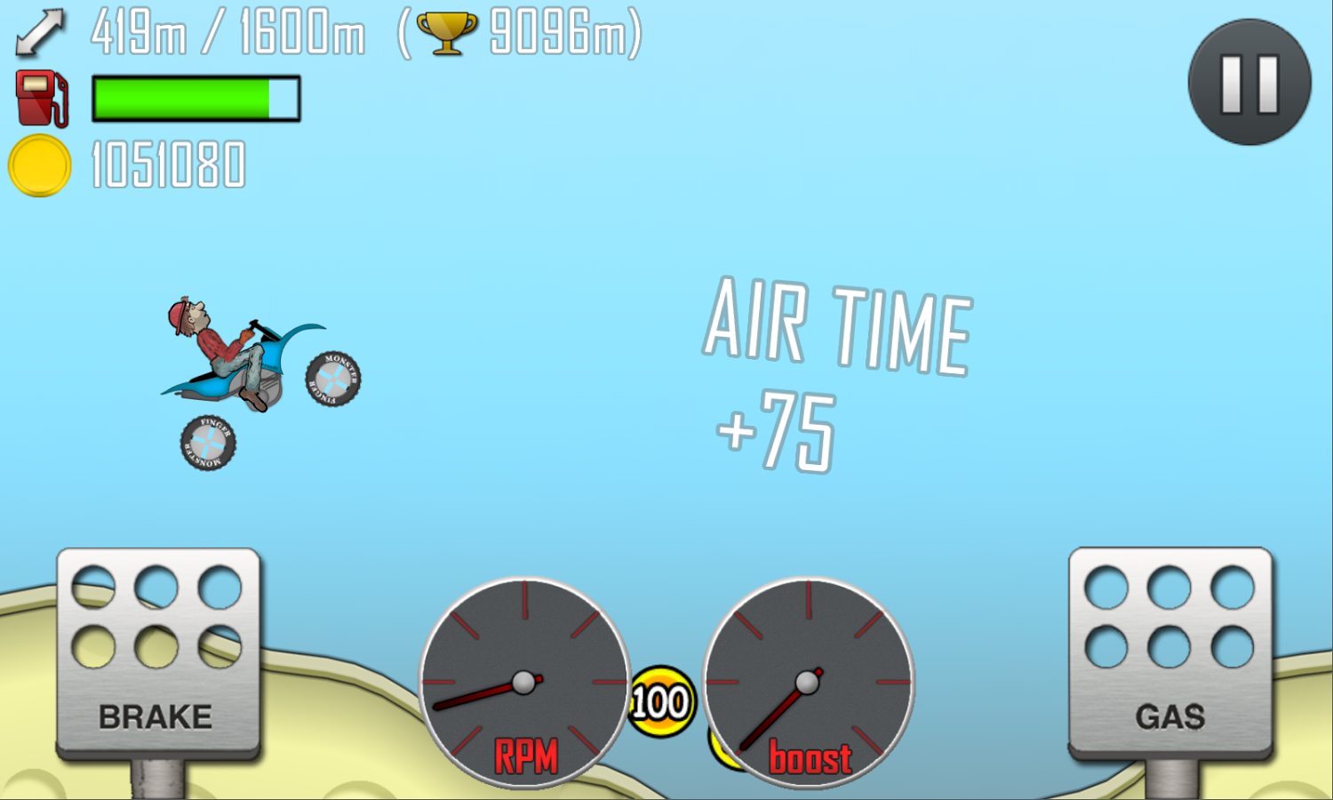 Hill Climb Racing — скриншот 2