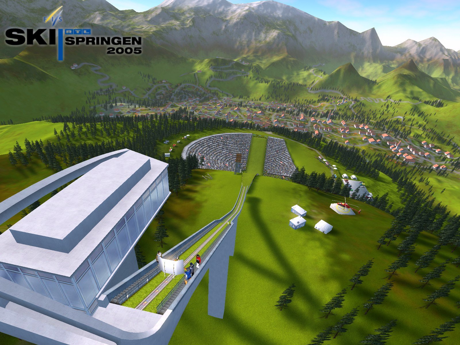 RTL Ski Jumping 2005 — скриншот 1