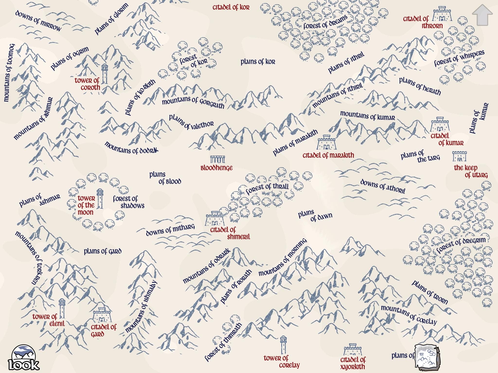 The Lords of Midnight — скриншот 4