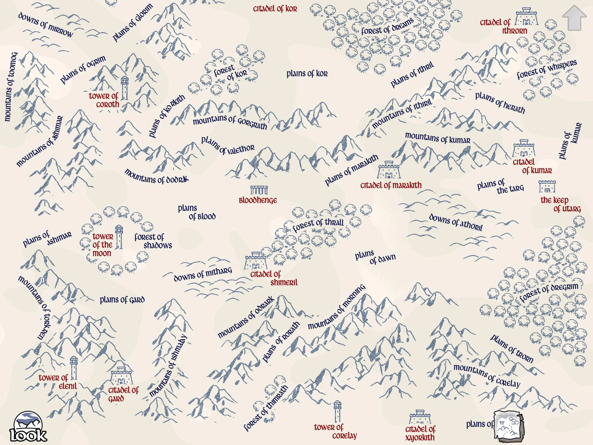 The Lords of Midnight - кадр 4