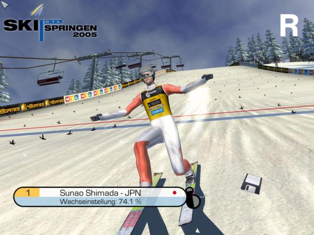 RTL Ski Jumping 2005 — скриншот 7