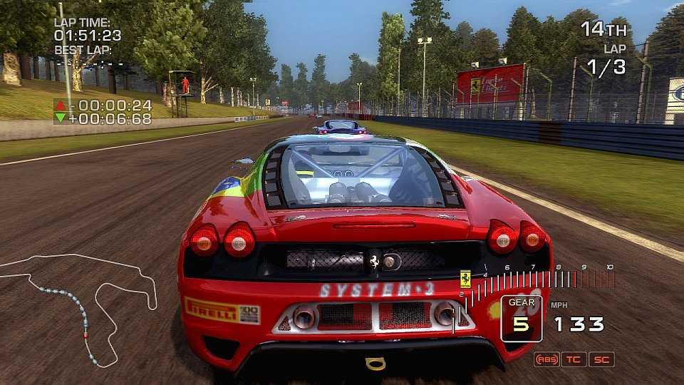 Ferrari Challenge: Trofeo Pirelli — скриншот 1